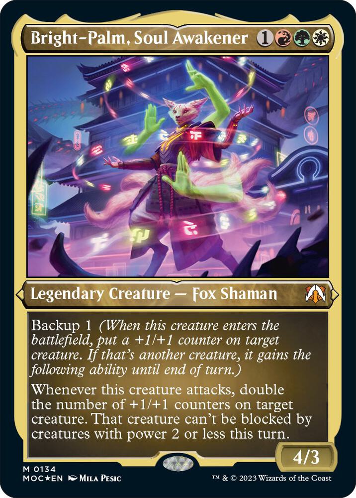 Bright-Palm, Soul Awakener (Display Commander) [March of the Machine Commander]