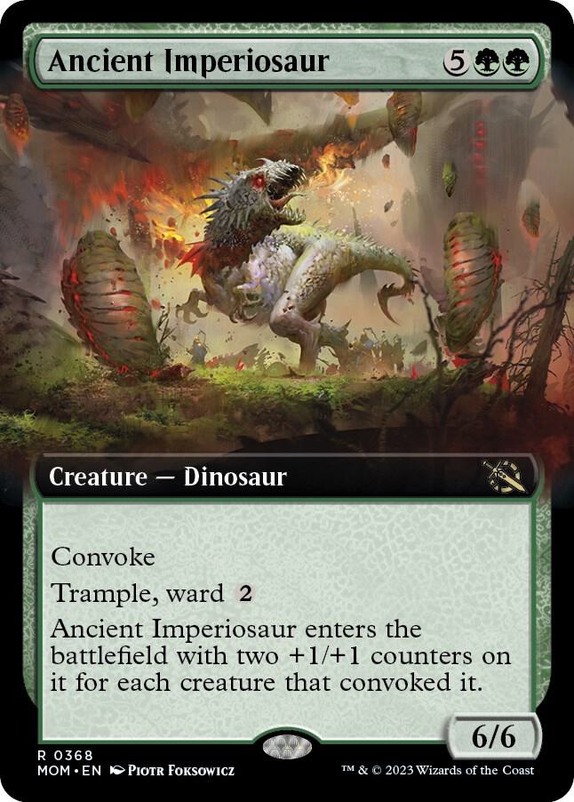 Ancient Imperiosaur (Extended Art) [March of the Machine]