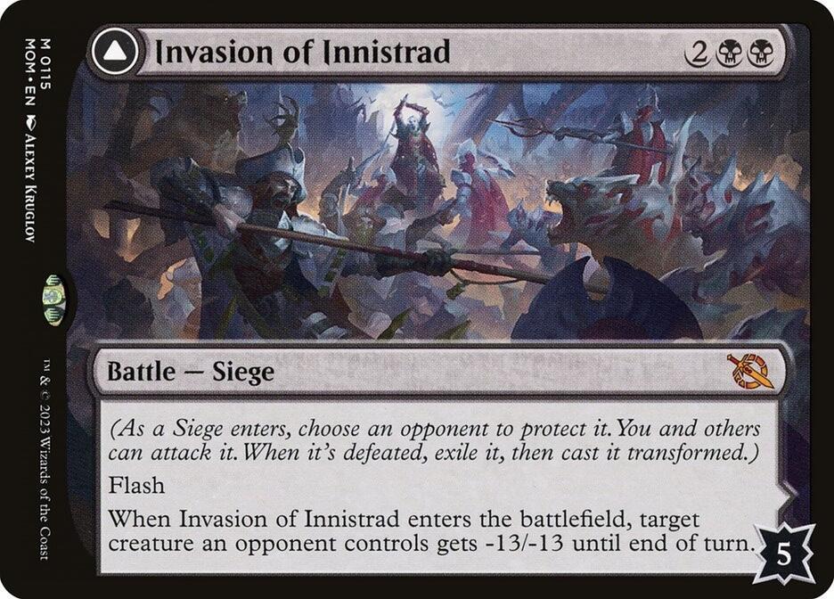 Invasion of Innistrad // Deluge of the Dead [March of the Machine]