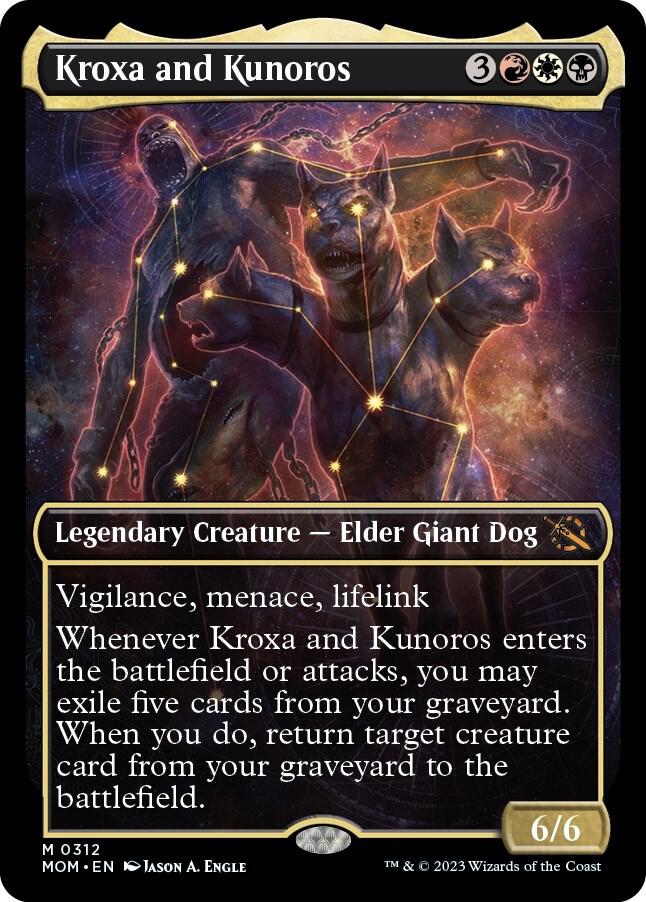 Kroxa and Kunoros (Showcase Planar Booster Fun) [March of the Machine]