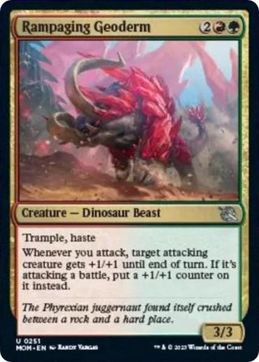 Rampaging Geoderm [March of the Machine]