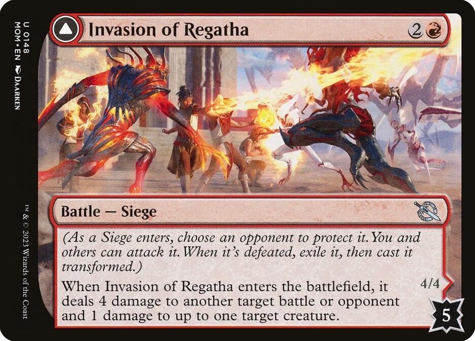 Invasion of Regatha // Disciples of the Inferno [March of the Machine]
