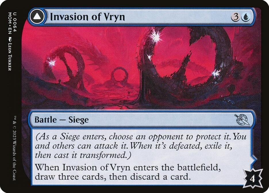 Invasion of Vryn // Overloaded Mage-Ring [March of the Machine]