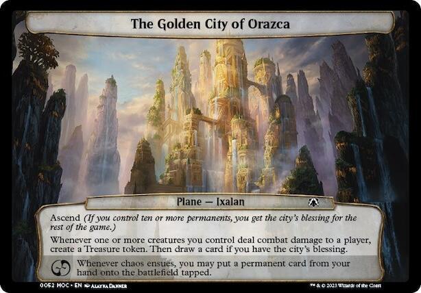 The Golden City of Orazca [March of the Machine Commander]