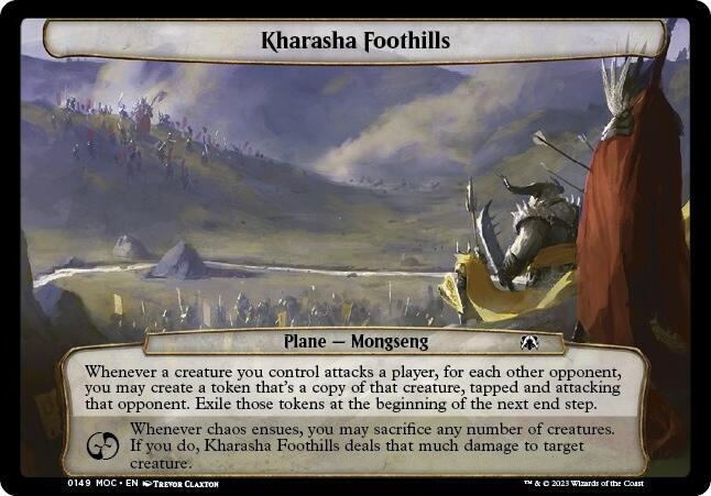 Kharasha Foothills [March of the Machine Commander]