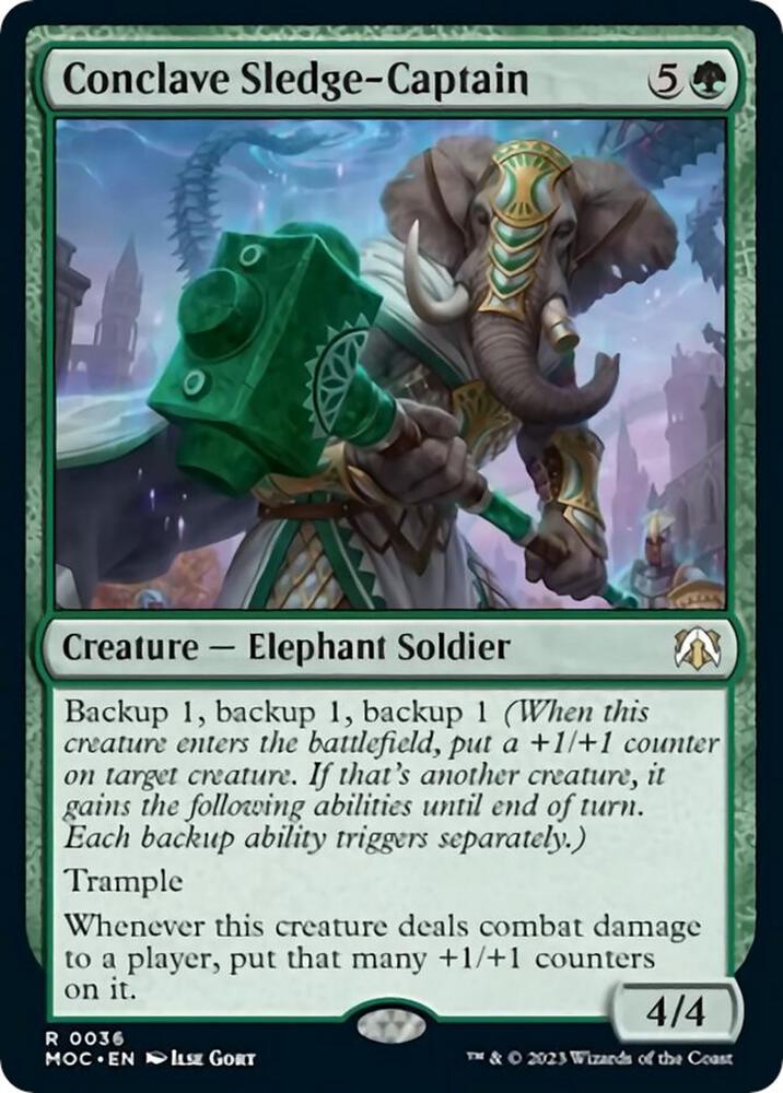 Conclave Sledge-Captain [March of the Machine Commander]