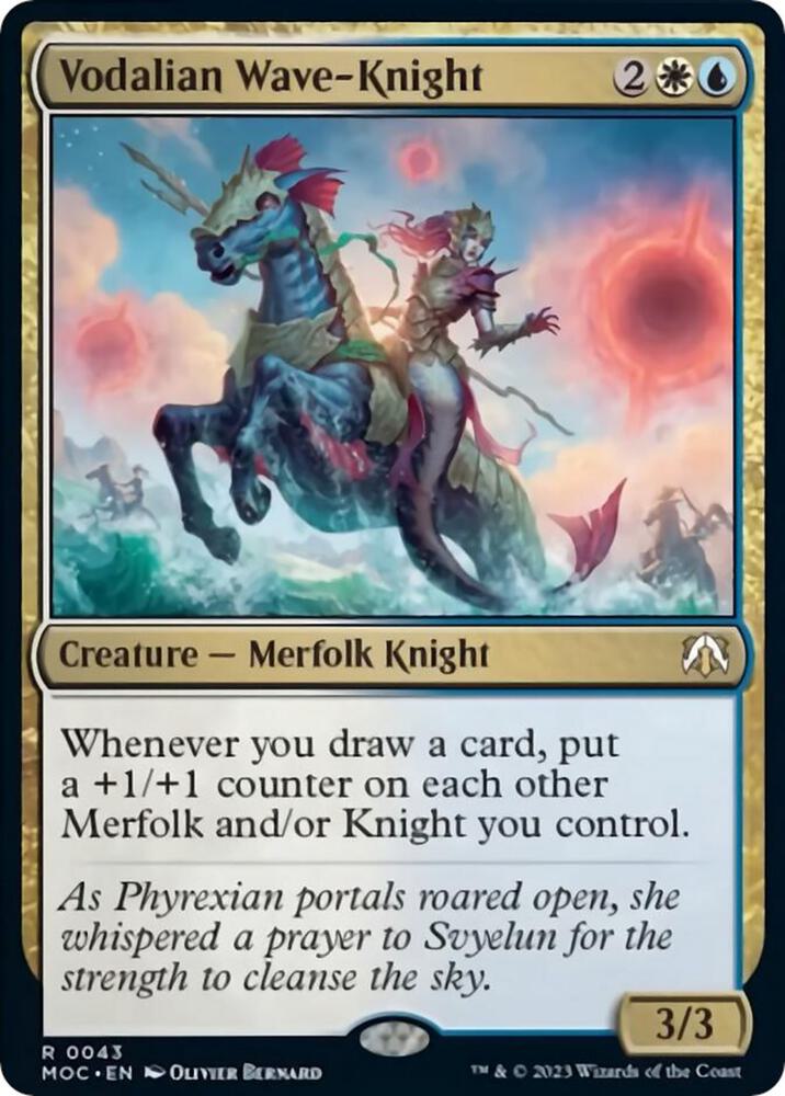 Vodalian Wave-Knight [March of the Machine Commander]