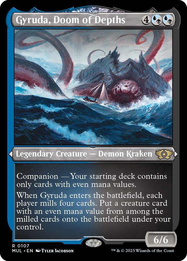 Gyruda, Doom of Depths (Foil Etched) [Multiverse Legends]