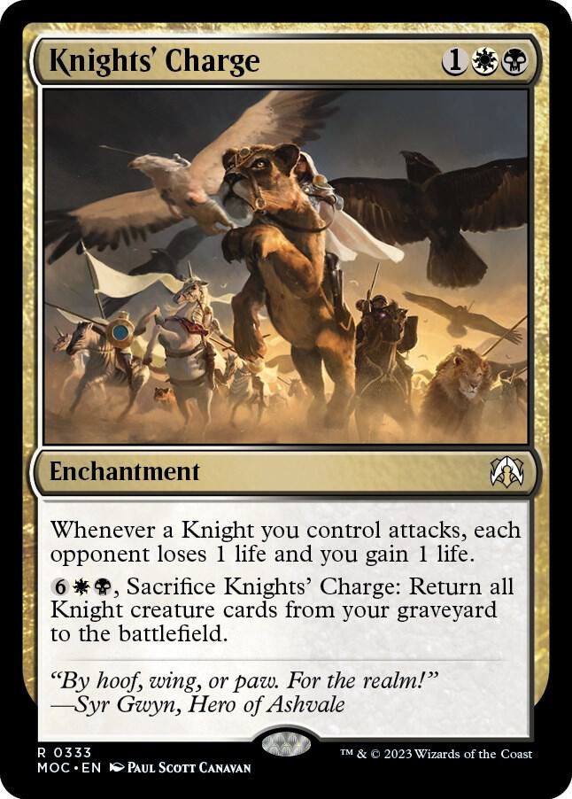 Knights' Charge [March of the Machine Commander]