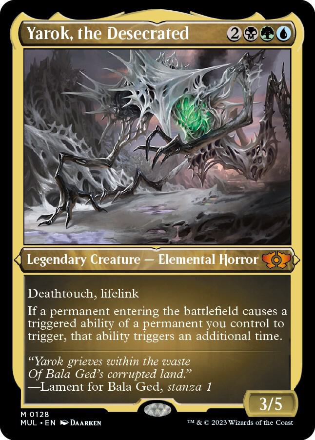 Yarok, the Desecrated (Foil Etched) [Multiverse Legends]