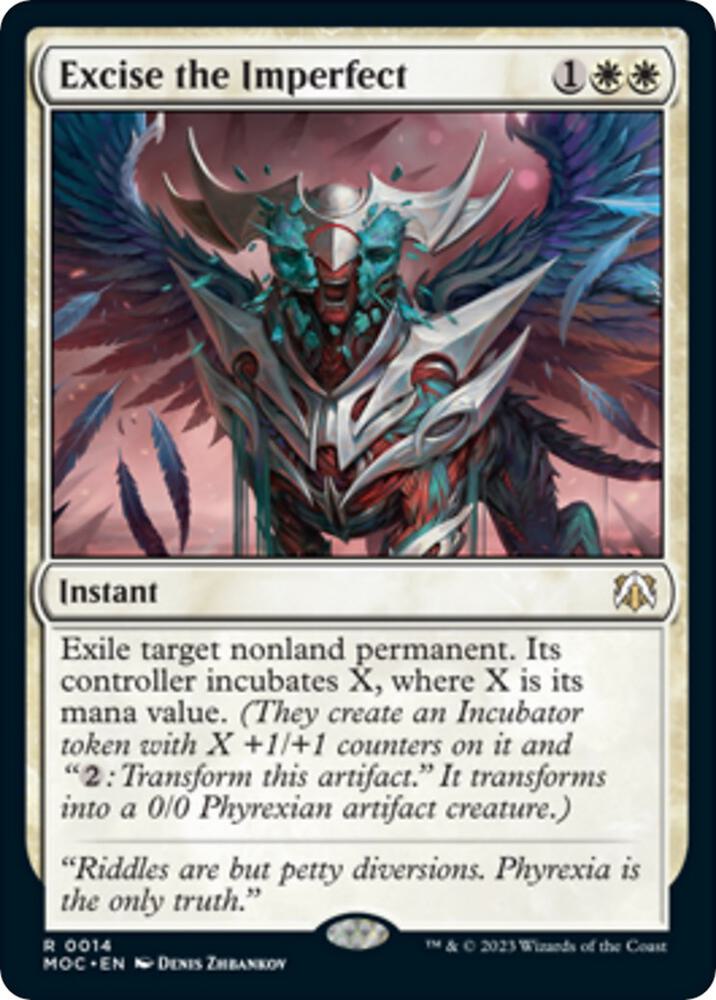 Excise the Imperfect [March of the Machine Commander]