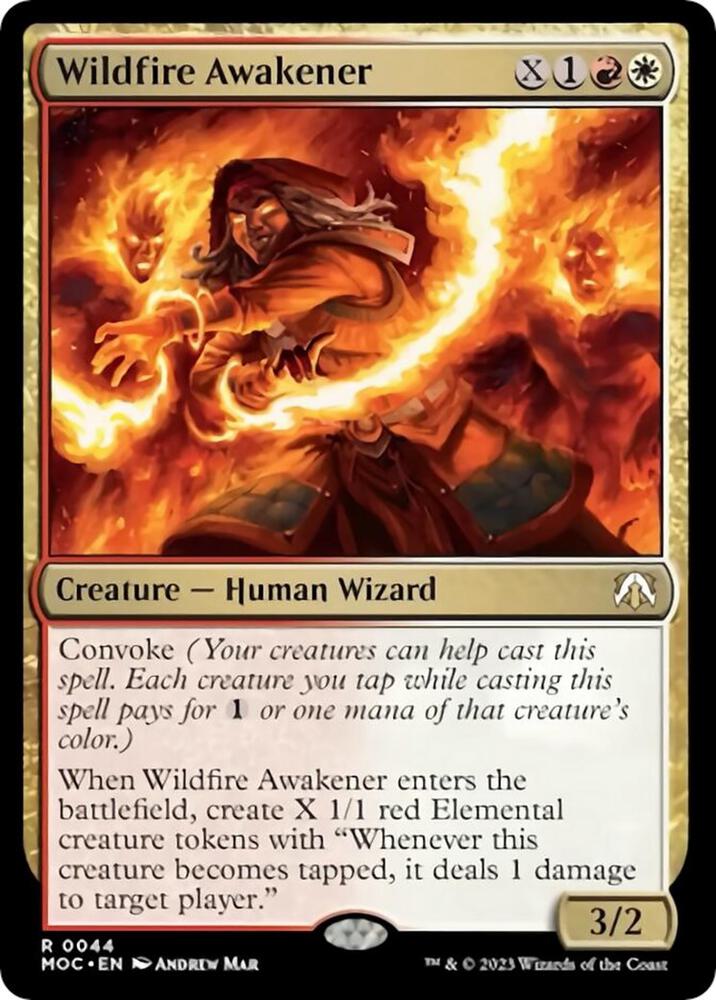 Wildfire Awakener [March of the Machine Commander]