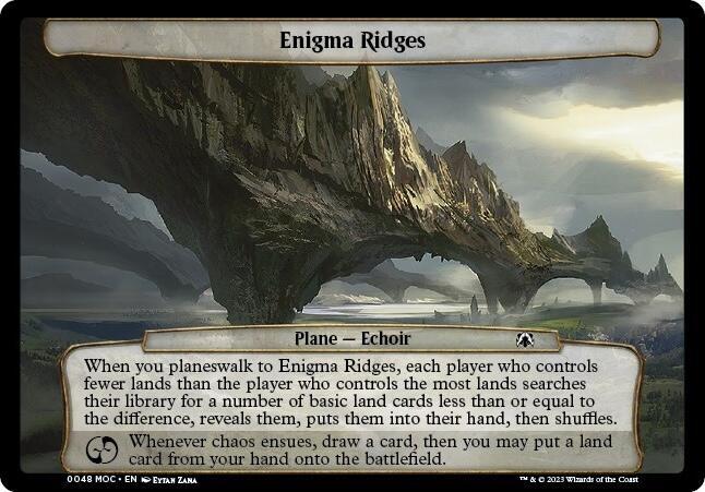 Enigma Ridges [March of the Machine Commander]