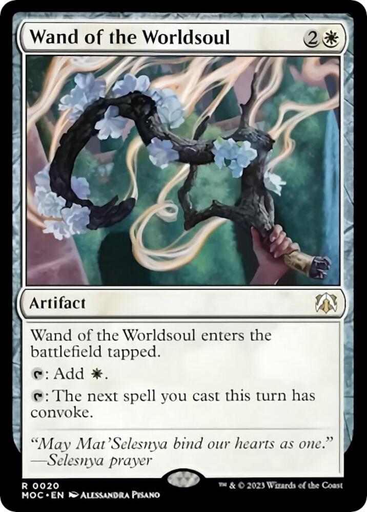 Wand of the Worldsoul [March of the Machine Commander]