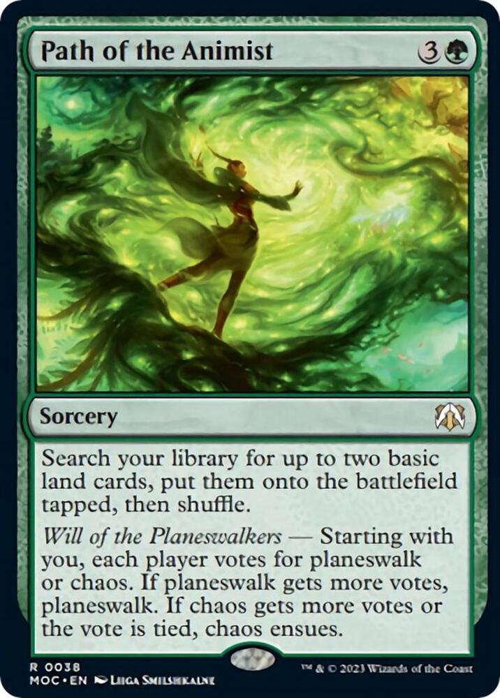 Path of the Animist [March of the Machine Commander]