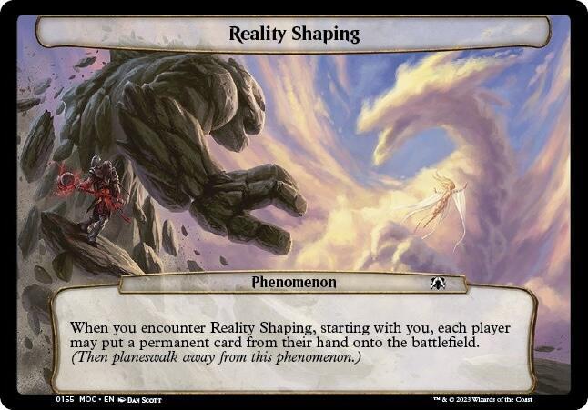 Reality Shaping [March of the Machine Commander]