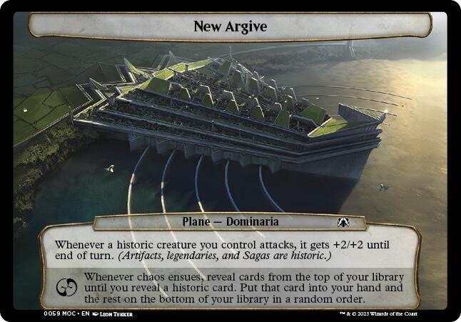 New Argive [March of the Machine Commander]