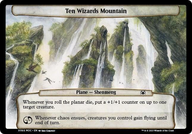 Ten Wizards Mountain [March of the Machine Commander]