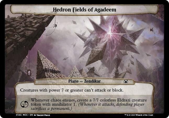 Hedron Fields of Agadeem [March of the Machine Commander]