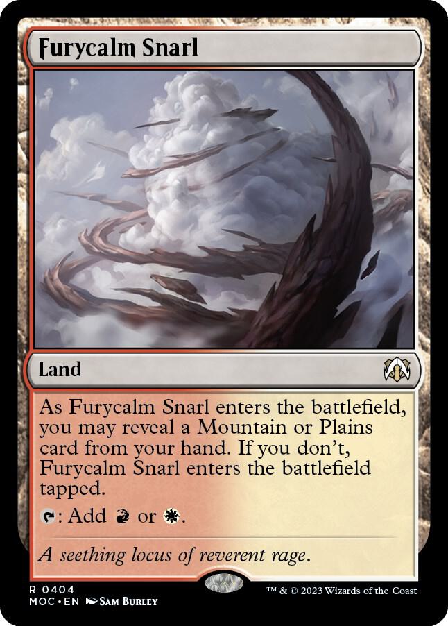 Furycalm Snarl [March of the Machine Commander]