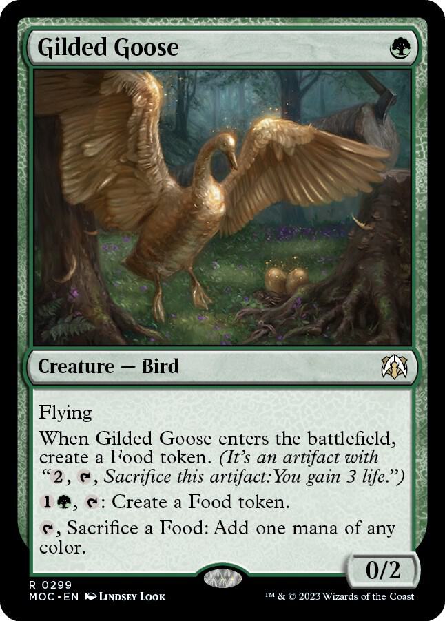 Gilded Goose [March of the Machine Commander]