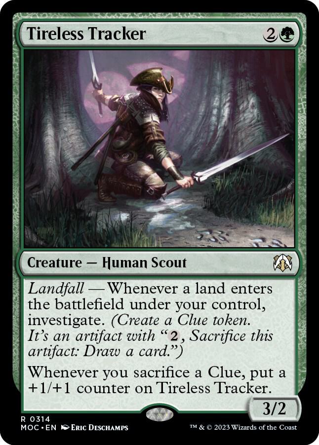 Tireless Tracker [March of the Machine Commander]