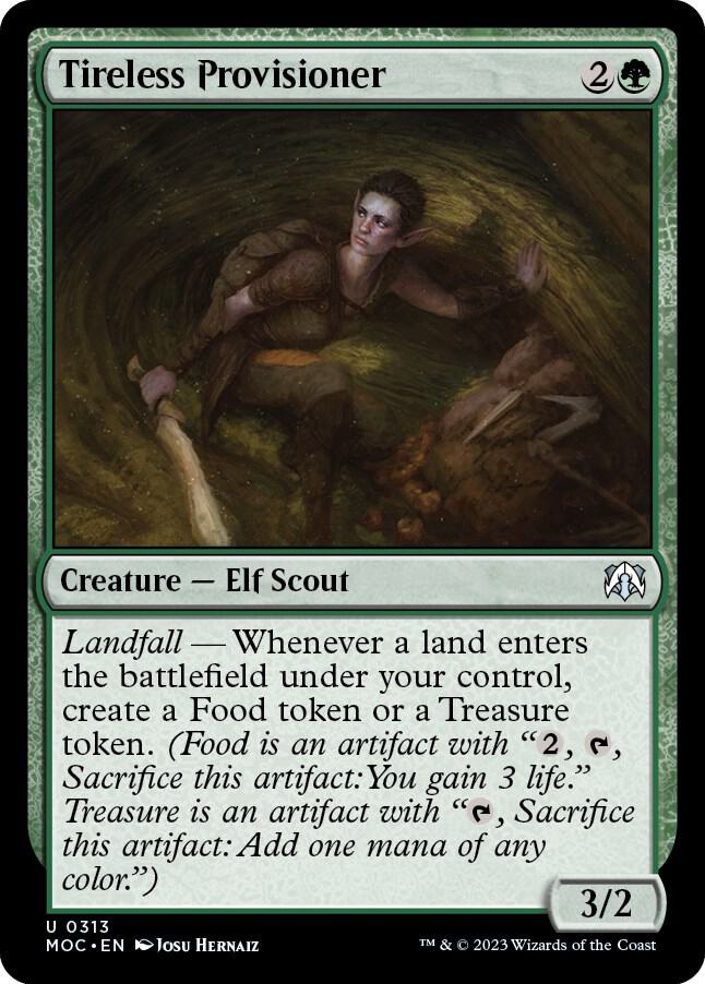 Tireless Provisioner [March of the Machine Commander]
