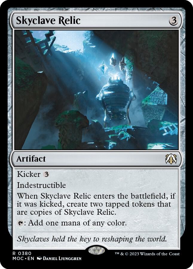 Skyclave Relic [March of the Machine Commander]