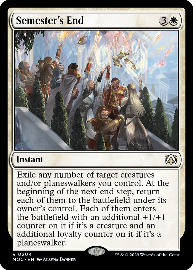 Semester's End [March of the Machine Commander]