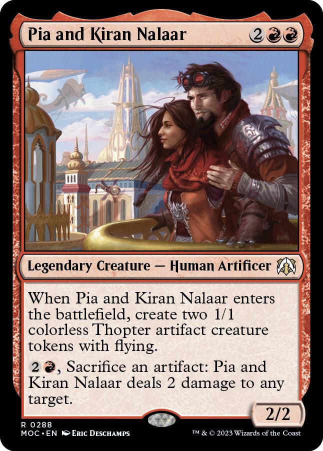 Pia and Kiran Nalaar [March of the Machine Commander]