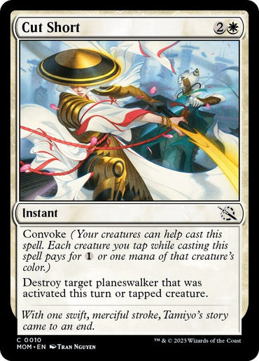 Cut Short [March of the Machine]