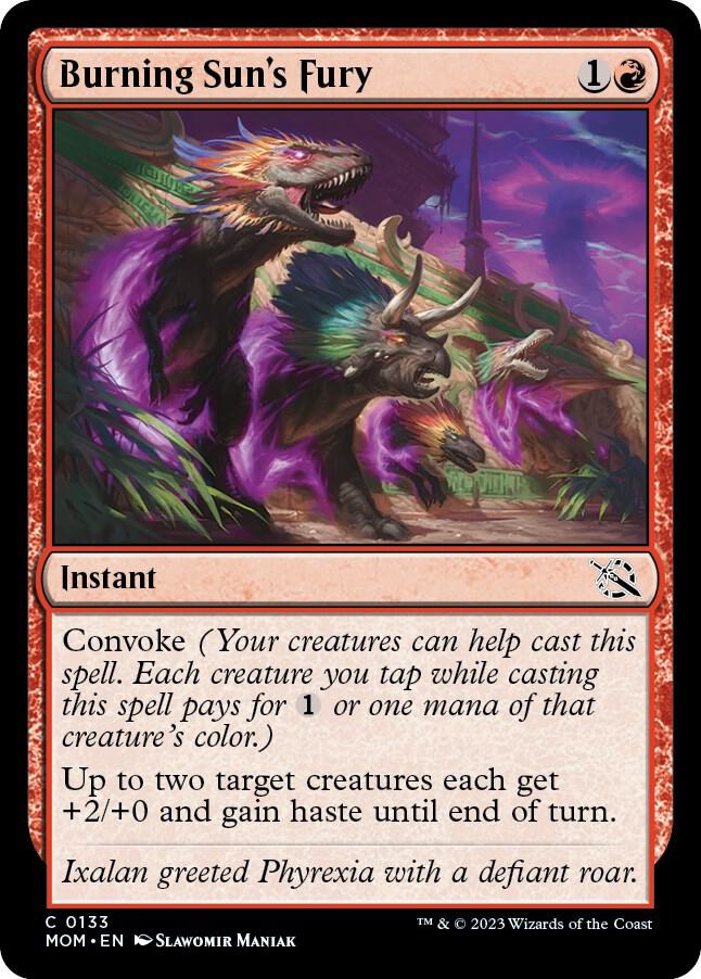 Burning Sun's Fury [March of the Machine]