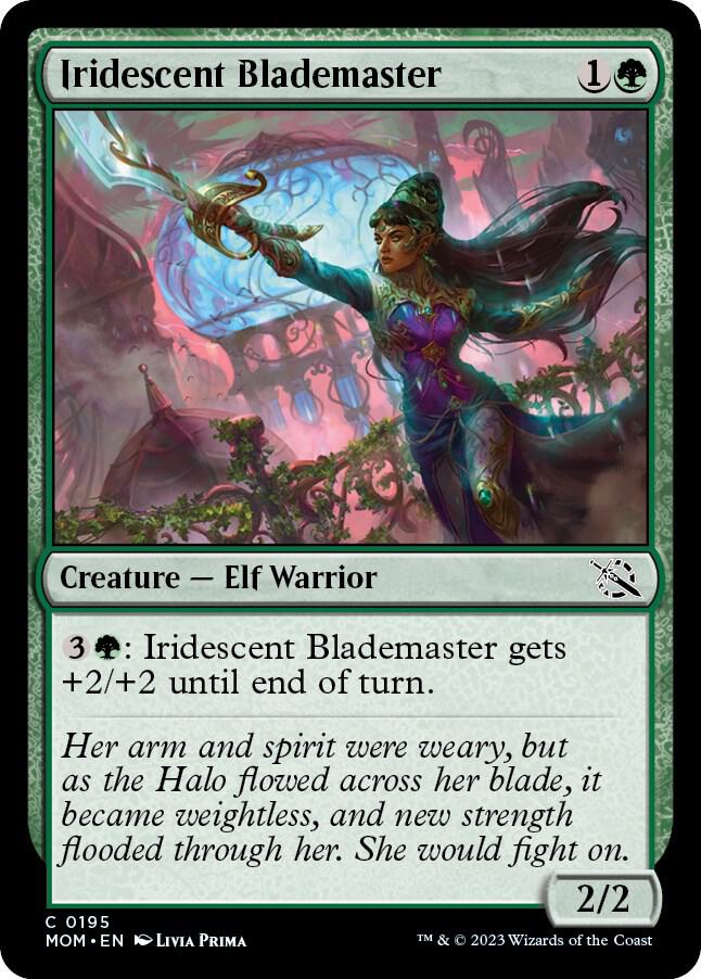 Iridescent Blademaster [March of the Machine]