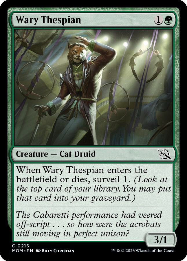 Wary Thespian [March of the Machine]