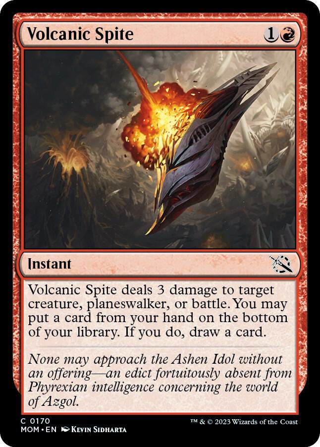 Volcanic Spite [March of the Machine]