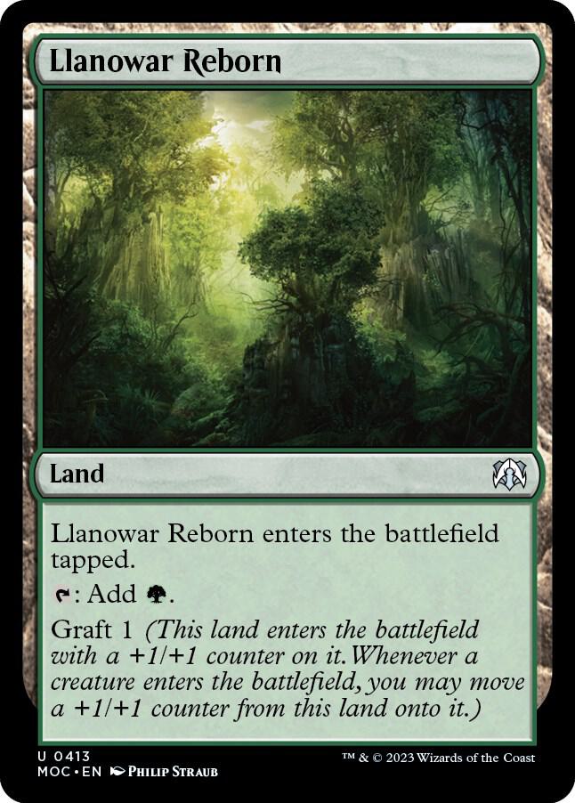 Llanowar Reborn [March of the Machine Commander]
