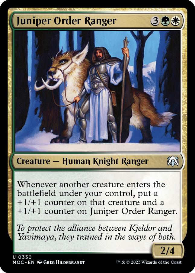 Juniper Order Ranger [March of the Machine Commander]