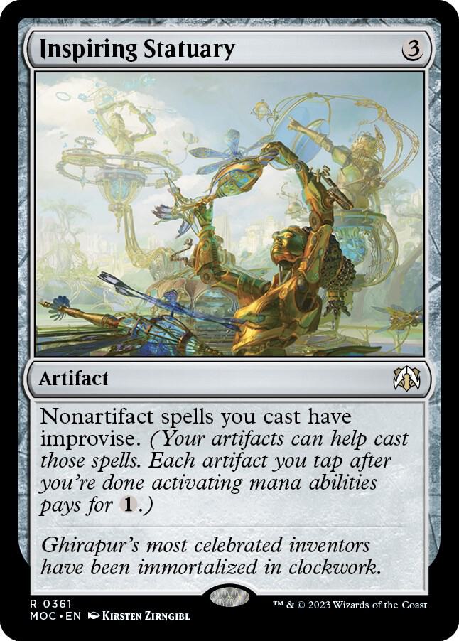 Inspiring Statuary [March of the Machine Commander]