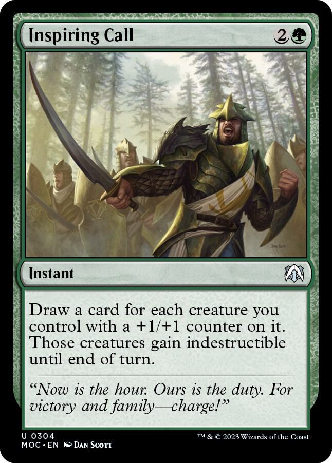 Inspiring Call [March of the Machine Commander]