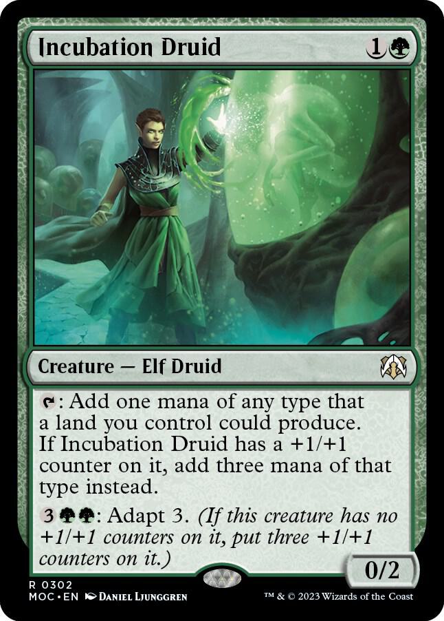 Incubation Druid [March of the Machine Commander]