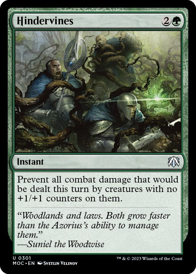Hindervines [March of the Machine Commander]