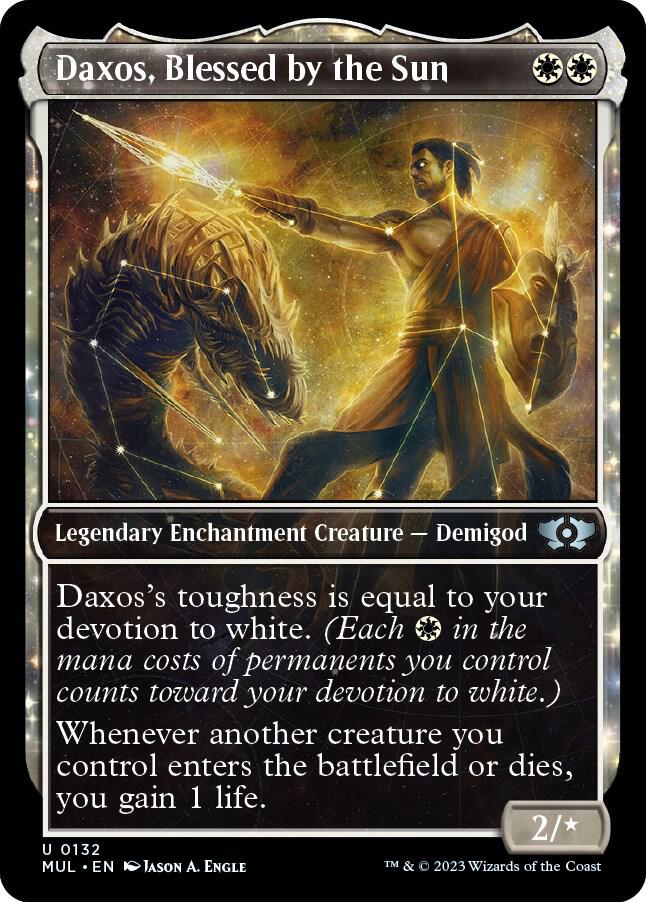 Daxos, Blessed by the Sun (Halo Foil) [Multiverse Legends]