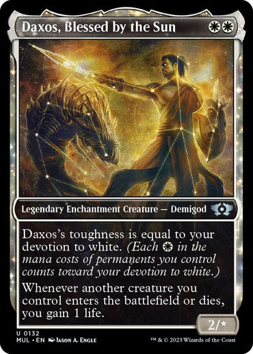 Daxos, Blessed by the Sun (Halo Foil) [Multiverse Legends]