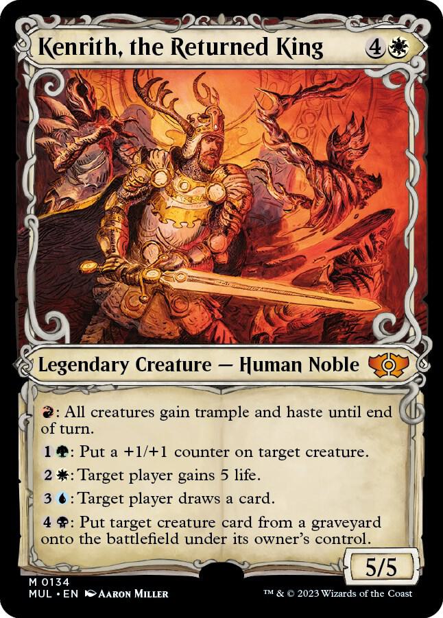 Kenrith, the Returned King (Halo Foil) [Multiverse Legends]