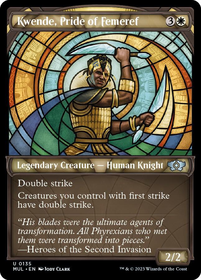 Kwende, Pride of Femeref (Halo Foil) [Multiverse Legends]