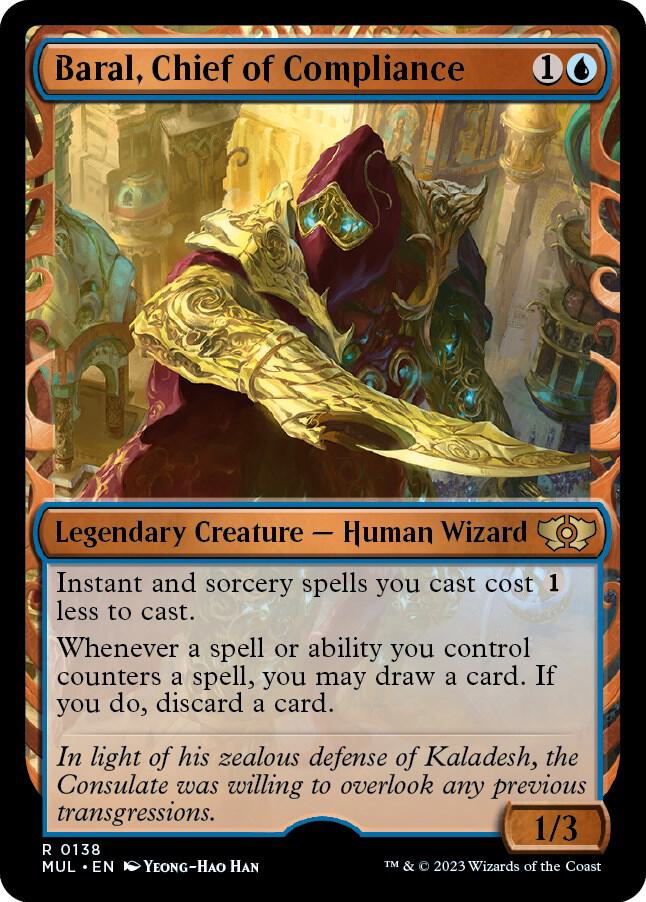Baral, Chief of Compliance (Halo Foil) [Multiverse Legends]