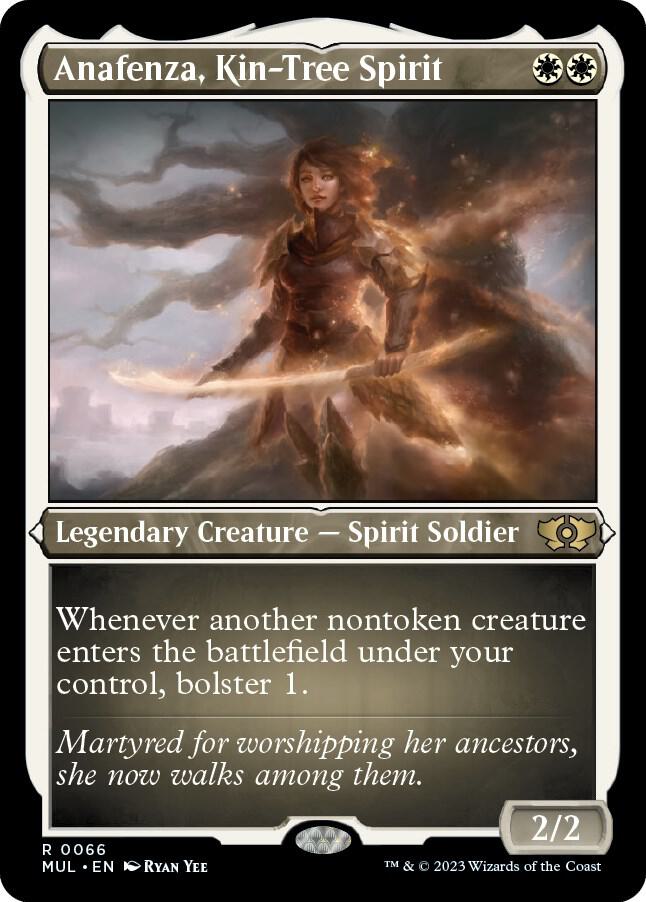 Anafenza, Kin-Tree Spirit (Foil Etched) [Multiverse Legends]