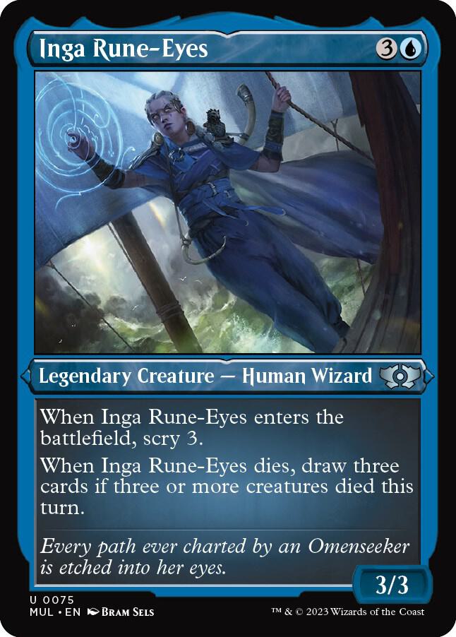 Inga Rune-Eyes (Foil Etched) [Multiverse Legends]