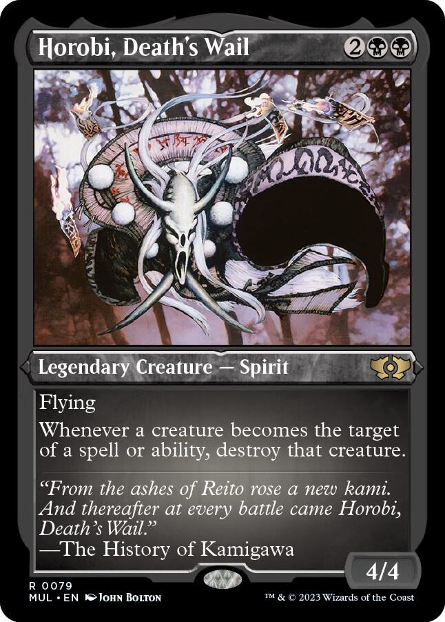 Horobi, Death's Wail (Foil Etched) [Multiverse Legends]
