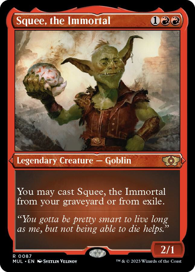 Squee, the Immortal (Foil Etched) [Multiverse Legends]